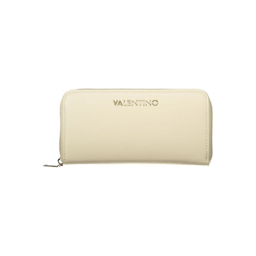 Mario Valentino Beige Polyurethane Women Women's Wallet